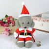 Funny Cosplay Santa Christmas Pet Costume Dog Hoodies Dog Suit with Cap