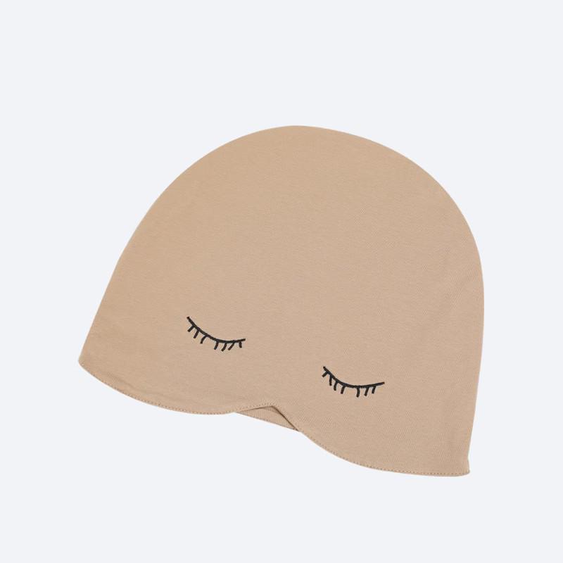 

Мужская тонкая дышащая хлопковая шапочка для сна на лето M (56-58 cm) хаки