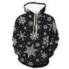 2026 Cross-border 3D Hot Digital Printed Women's Sweater Christmas Hooded Sweater Hot Sale Women's Clothing