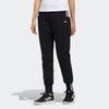 Adidas Knitted Sweatpants Women's Black Moderate Straight Fit Pants GP0697
