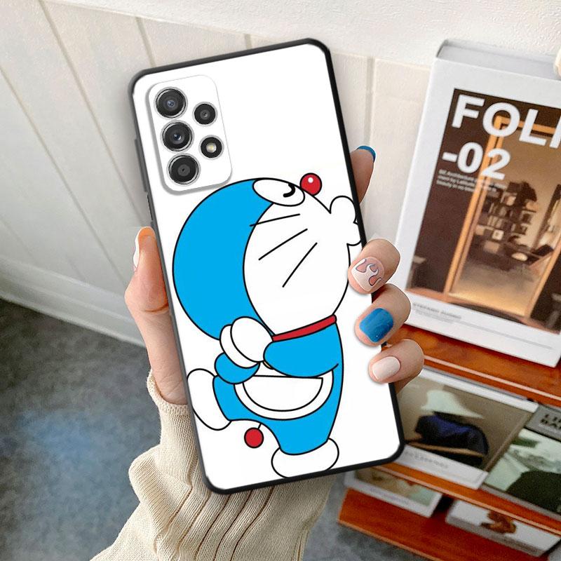 Funny Cartoon Doraemon Phone Case for Vivo Y20 S1 Y70 Y19 Y11 Y72 5G Y81 Y15 V20 Y53 V17 Y31 Y17 V21 Y90 TPU Soft Cover Capa