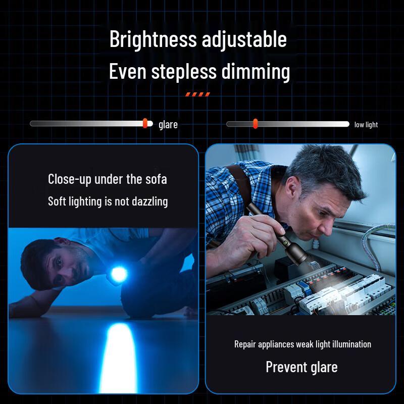 Philips SFL1256 Type-C Rechargeable LED Flashlight