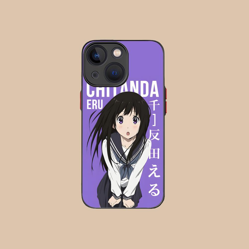 Hyouka Chitanda Silicone Mobile Phone Case for iPhone 17 16 15 14 13 12 11 X XR XS Air Pro Max Plus Mini Colorful Cover