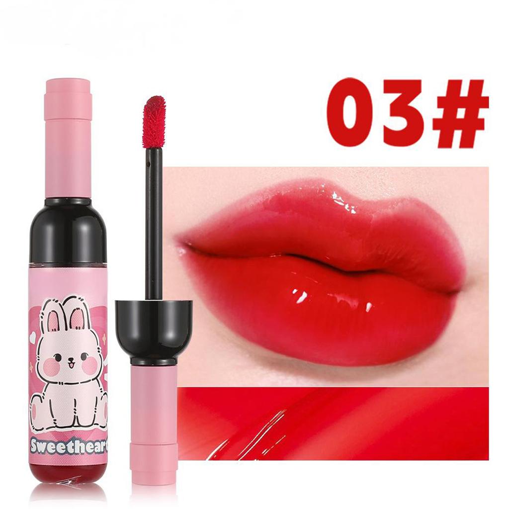 1Pc Women Girls Lip Gloss Lipstick Moisturizing Nourishing Hydrating Non Sticky Long Lasting Wear Lightweight Smooth Makeup Beauty Cosmetic Accessory