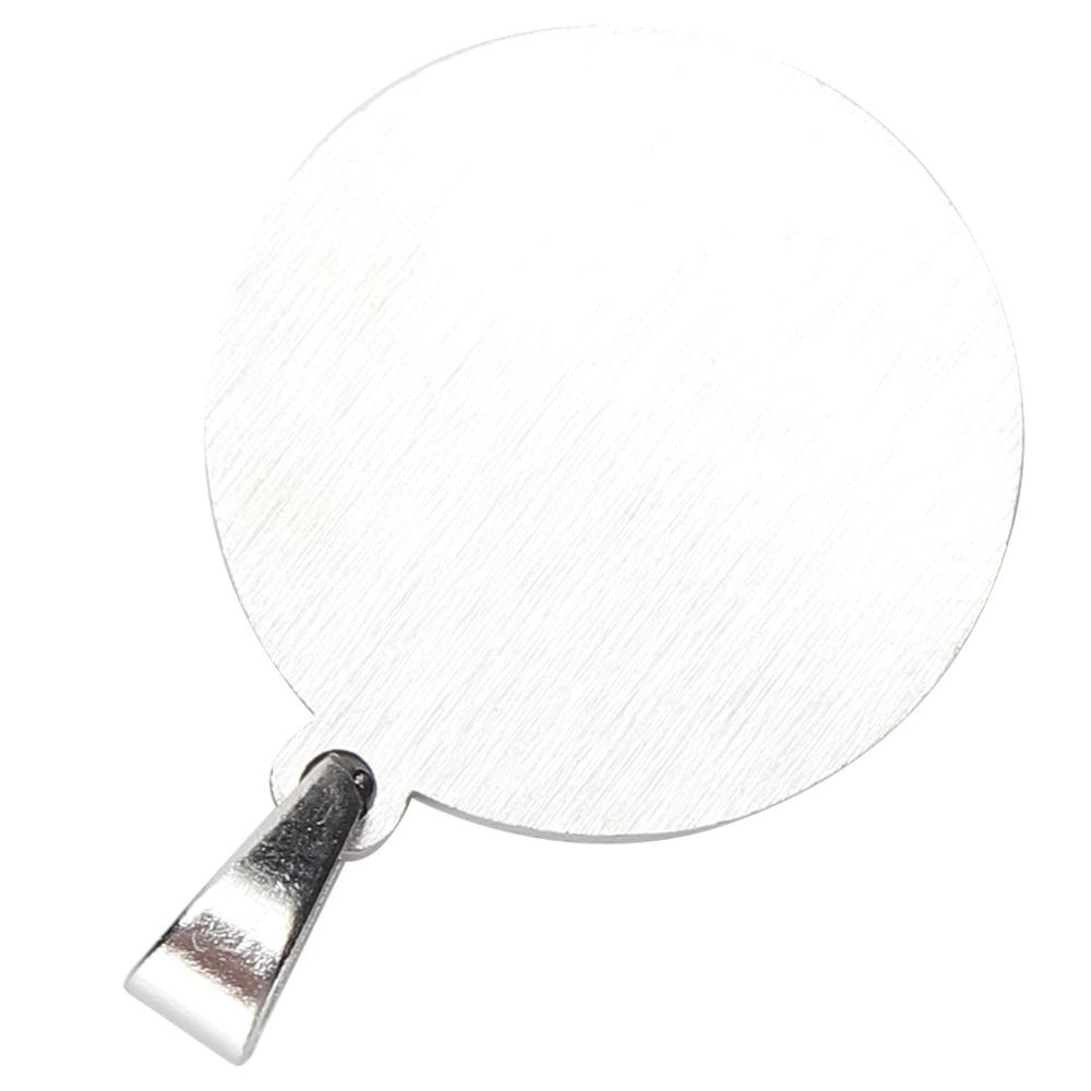 10pcs 20mm Size Round Pendant Tray Stainless Steel Material Blank Pendant Tray Necklace Making