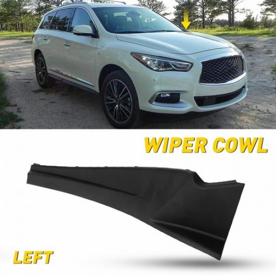 

Подходит для Infiniti QX60 2016- Левая сторона стеклоочистителя Накладка-расширитель щитка 1 шт.