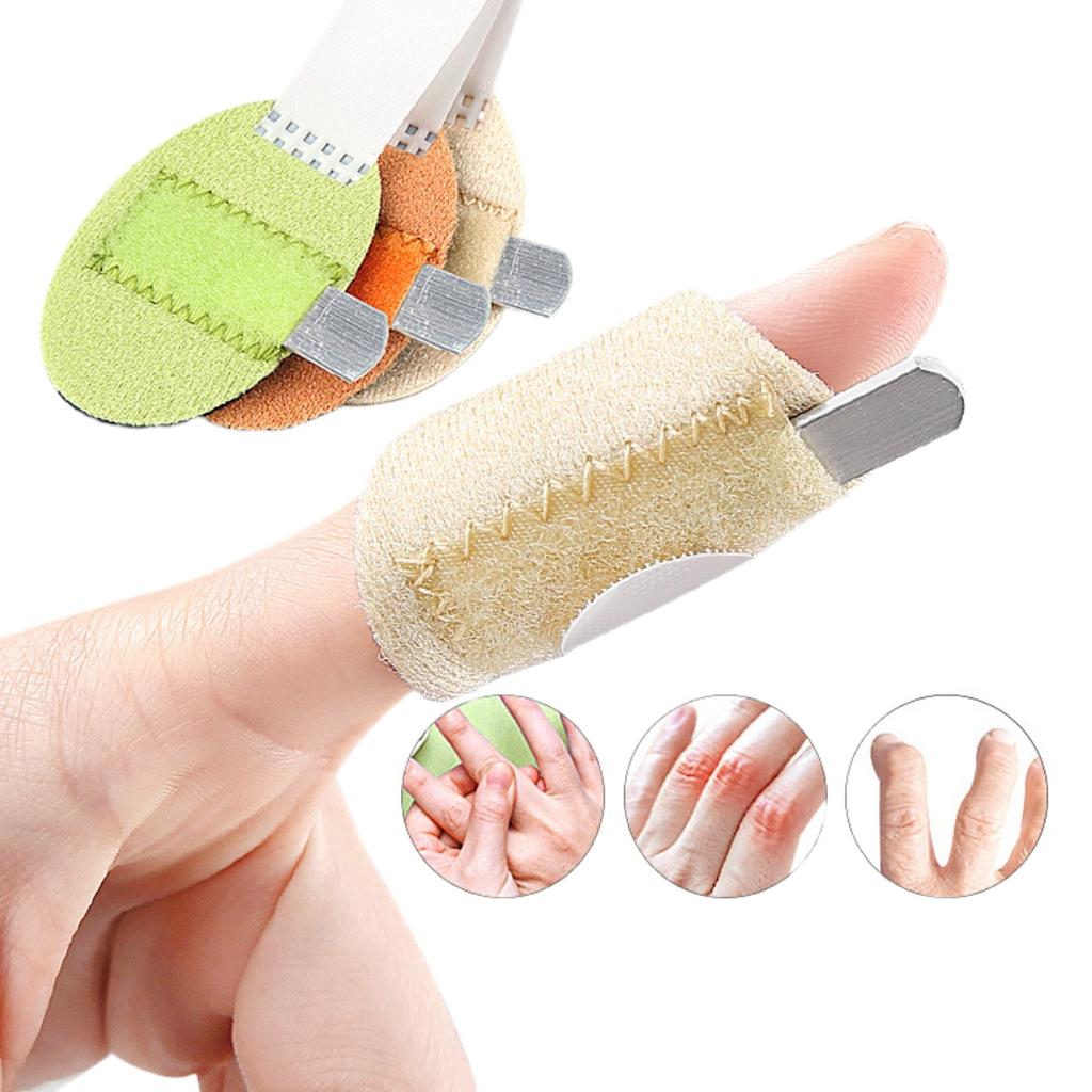 7Pcs Finger Splint Support Brace With Aluminum Strip For Thumb Protection Finger Guard Fixing Strap Finger Protector