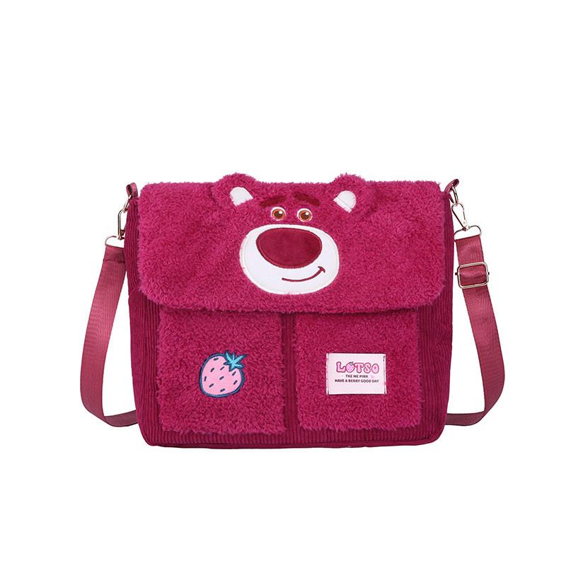 Zootopia Nick Judy And Lotso Chip Plush Shoulder Crossbody Bag For Teen