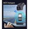 2K 4G 3Inch Dashcam with Dual Lens Record Wifi Gps Tracking Fit Remote Live Video Check On Phone 12-24v Power Supply Car Camera
