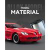 1/24 Mercedes-Benz SLR Supersportwagen Legierungsauto Modell Ton und Licht Rückzug Kinder Spielzeug Sammlerstücke Geburtstagsgeschenk