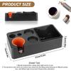 D2 Coffee Tamping Station with Knock Box, 8 In 1 Organizer for Tamper, Portafilter Holder, Cleaning Kits Puck Screen Accessories