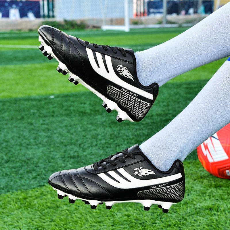 Chuteiras de Futebol TF com Tachas Profissionais para Meninas - Crianças e Adolescentes - Sapatos de Treino Indoor