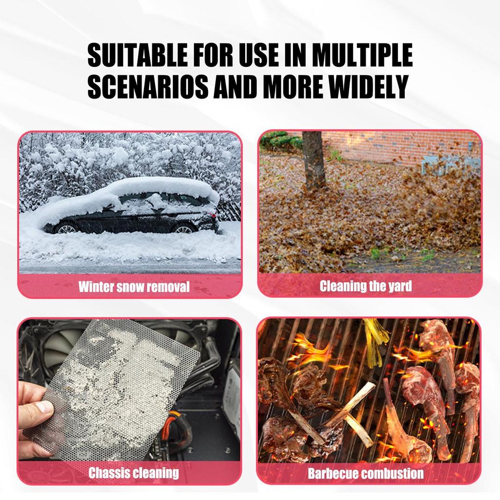 Car Blower For Drying Adjustable Duster Patio Cleaning Handheld Snow Leaf Blower For Home Professionals Detailers Drivers RV SUV