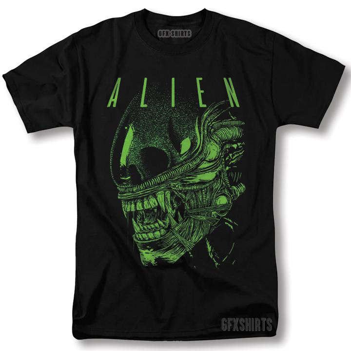 Alien promo 90s Poster Graphic Movie Classic Film retro vtg design TShirt Unisex T-Shirt S