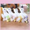 Cute Goose Keychain Soft Plush Toy Adorable Bag Charm 15cm In Multiple Colors
