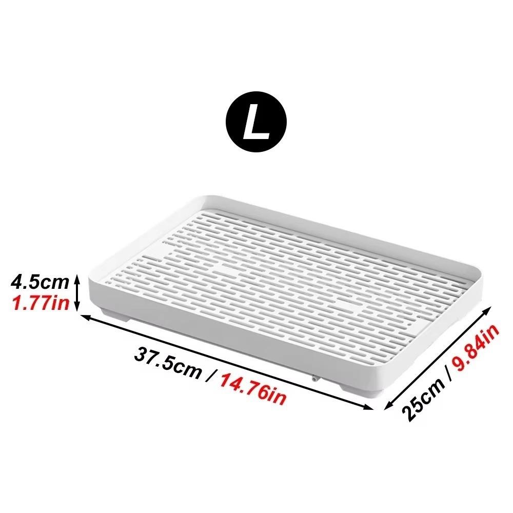 Doppelschichtige Haustiertoilette aus Kunststoff Ecktoilette für Kaninchen Kaninchen-Katzenstreubox Für Frettchen Hamster