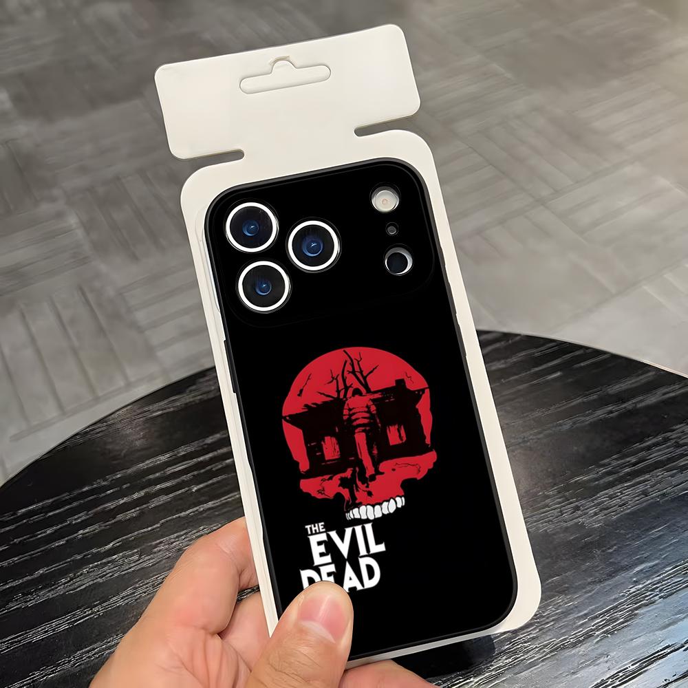 Horror Movie Evil Dead Phone Case For IPhone 17 Air 16 E Pro Max 15 14 13 Mini 12 Pro 11 Max Plus Black Soft Shell