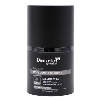 Dermaction Plus di PolluFIGHT Siero intensivo rigenerante completo attivo per uomo, 30 ml.