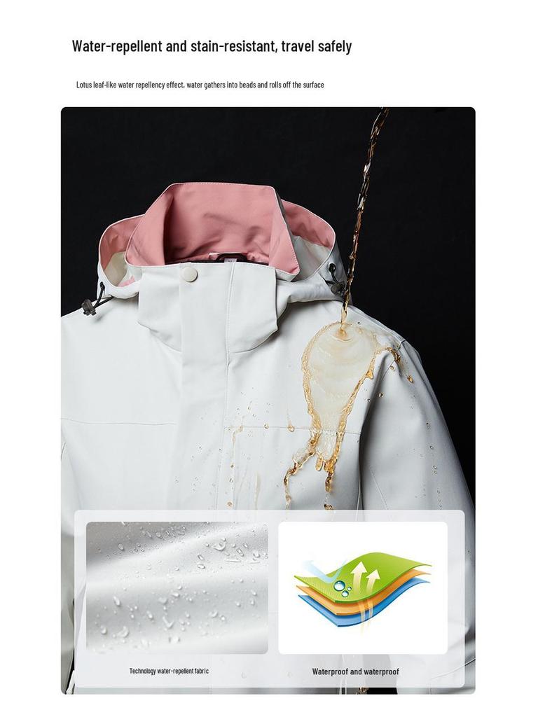 Unisex Windproof & Waterproof Breathable Travel Jacket - New Spring/Autumn Style with Logo Printing Option