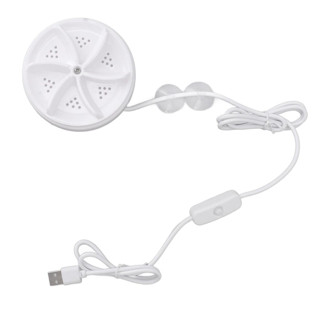 Mini Ultrasonic Washing Machine Portable USB Turbine Washer for Clothes Socks Underwear 5V 60W