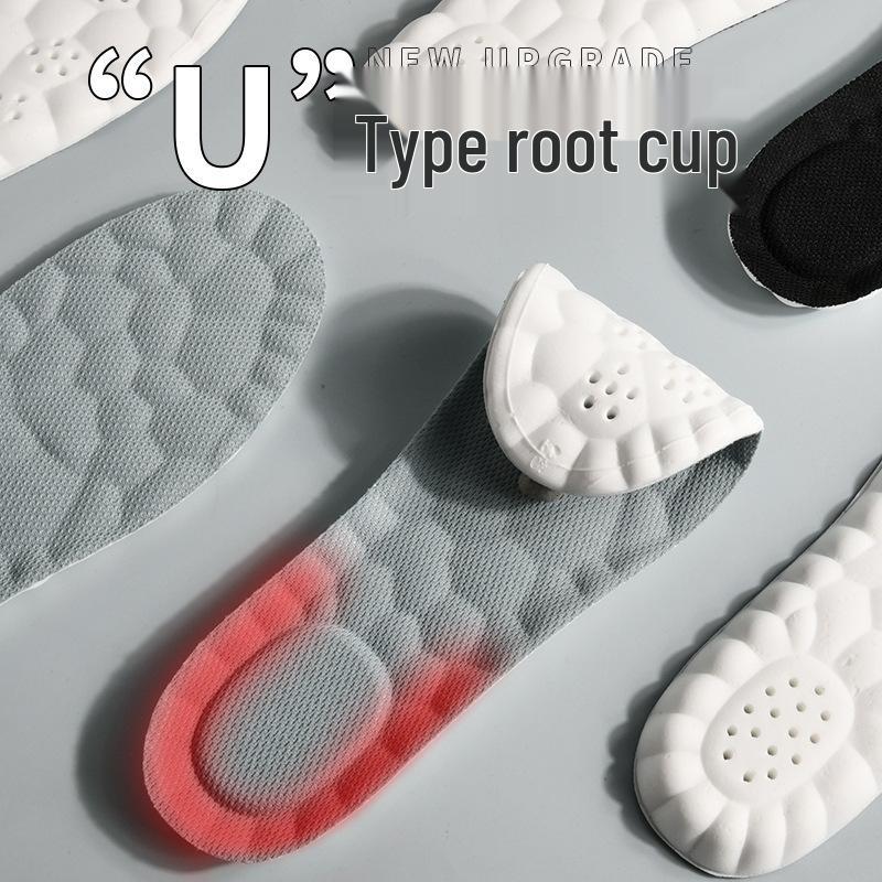 Odor-Resistant Sweat-Absorbent Breathable Military Training Insoles with Arch Support for Men & Women – Soft, Comfortable Feel