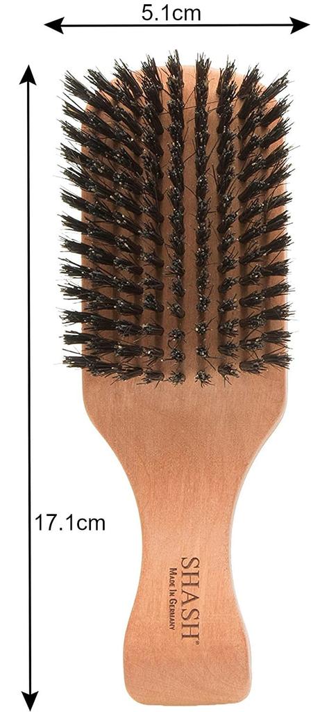 SHASH Hair Brush natural boar bristle hair brush for for thin to normal made in Germany with wooden hair brush Men's - 100% men, hair,