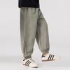 Duoduojia Boys' Breathable Lyocell Linen Casual Jogger Pants