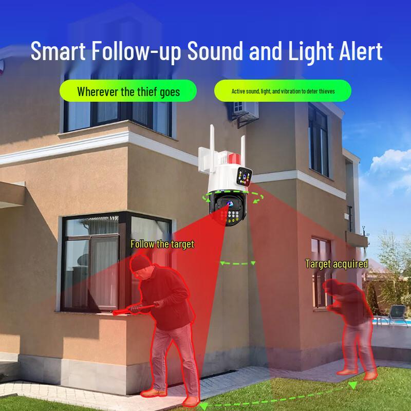 Rayvision Wireless PTZ Outdoor Security Camera CN plug (adapter included)