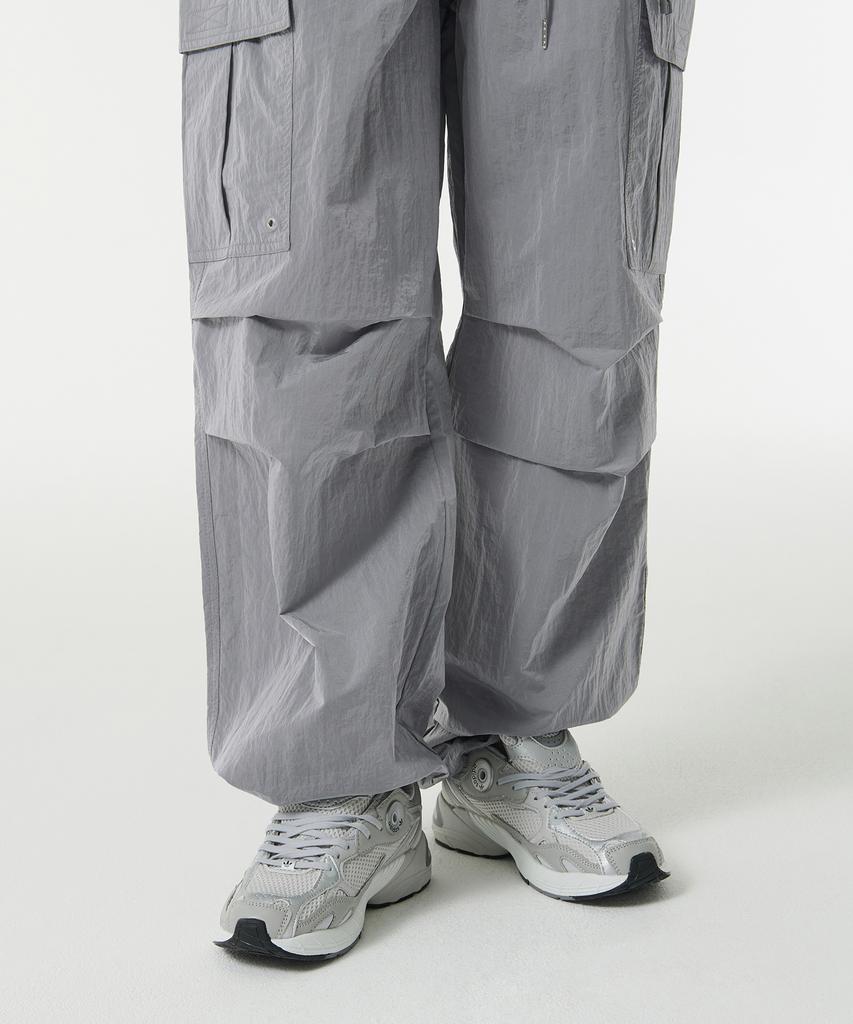 MUSINSA STANDARD WOMAN Women'S Bright Parachute Cargo Pants [Grey]