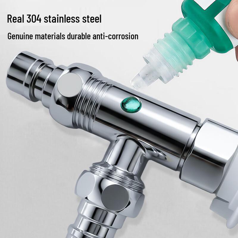 KEGOO Dual Outlet Washing Machine Faucet Splitter