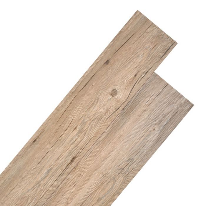 VidaXL Planche de Plancher Planche de Sol Cuisine Salle de Bain Chambre à Coucher Salle de Séjour PVC Non Auto-adhésif 5,26 245165