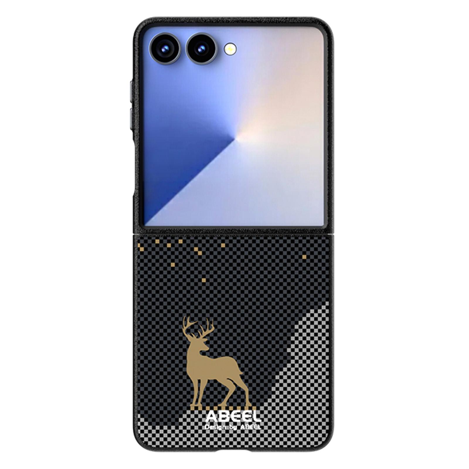 

ABEEL For Samsung Galaxy Z Flip7 5G Case Compatible with MagSafe Ultra Slim PC Phone Back Cover The Great Wall