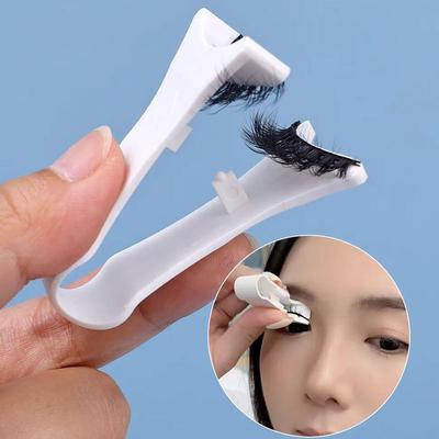 1pcs Professional Magnetic Eyelashes Extension Applicator False Eyelashes Tweezer Curler Clip Clamp Makeup Tools New