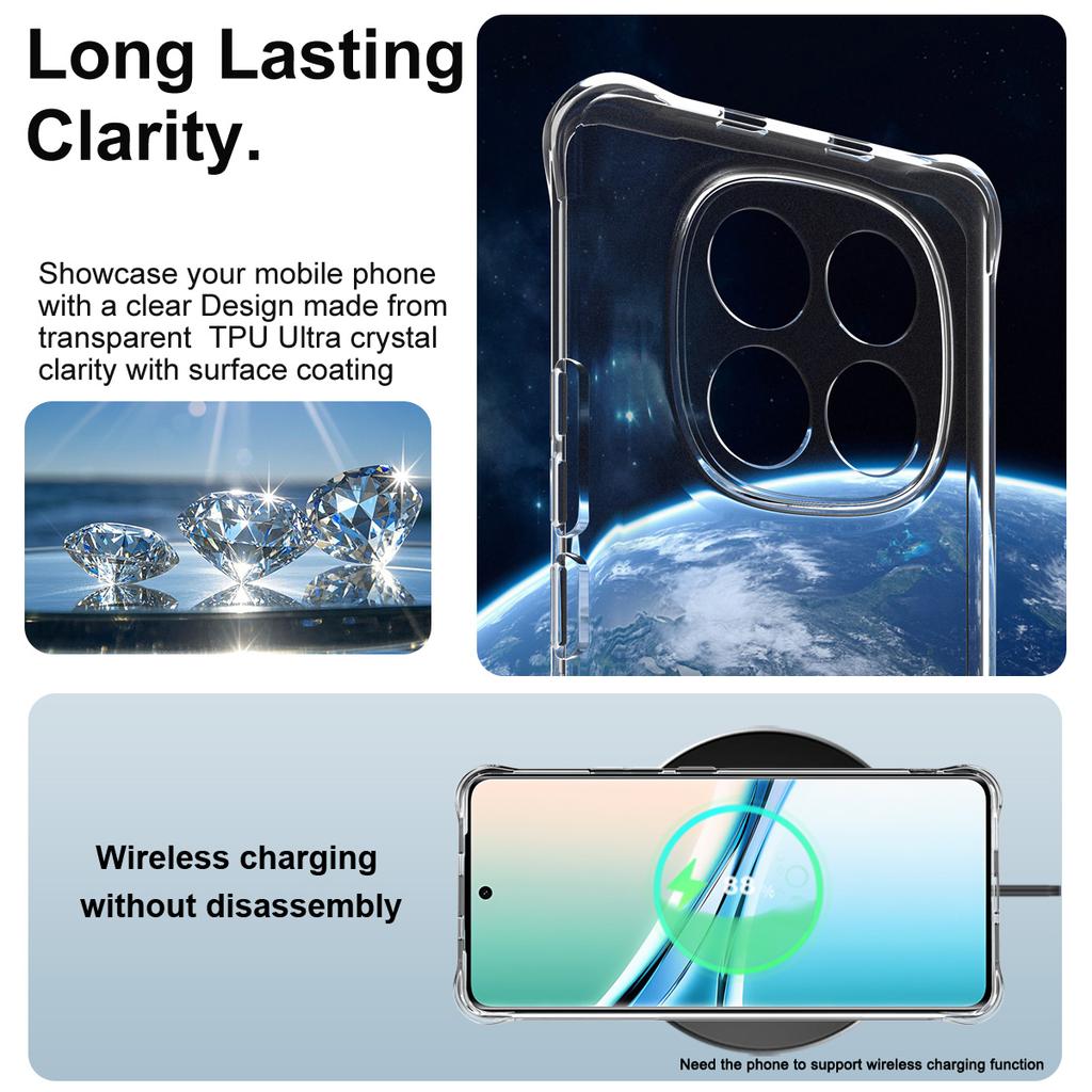 Für Redmi Note 15 5G Global Handyhülle IMAK Stoßfeste Weiche Hülle