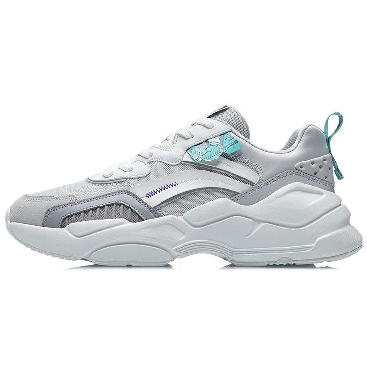 Li Ning Candle Dragon Textile, Synthetic Leather Cushioning Slip Resistant Abrasion Resistant Breathable Lightweight AGCR053-3