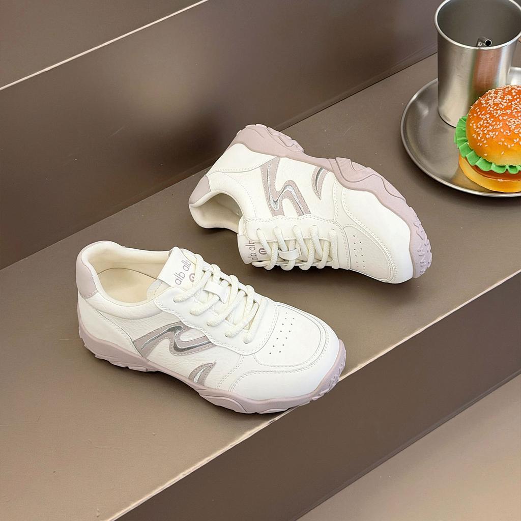 Spring new thick-soled German training shoes women's versatile casual shoes soft-soled long-standing sports running shoes