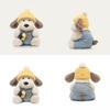 Rubi Dog Plush Toy Cute Sitting Dog Doll With Pp Cotton For Kids Bedroom Decor