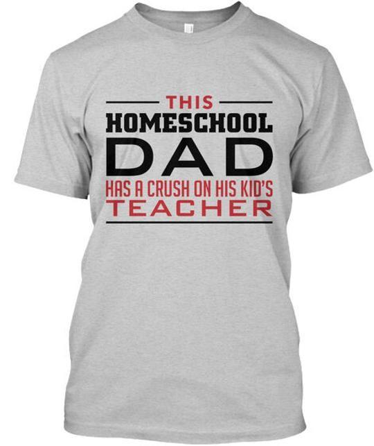 

Папа на домашнем обучении -этот- Влюблён в своих детей Футболка Сделано в США от S до 5XL XL