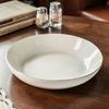 Large Plate Retro Style Deep Plate Ceramic Plate Home Restaurant Vegetable Plate Pasta Plate Salad Plate Tableware Coffee Bottom Plate