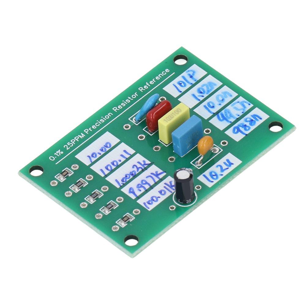 0.1% 25PPM Precision Resistor Standard Board Resistance Capacitance Board  Electronic Measuremen