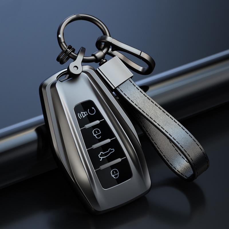 Soft TPU Car Key Case Fob Protector for Geely Coolray X6 X7 EX7 2024 Geometry C Emgrand UV GT GC9 Starray Accessories Keychain
