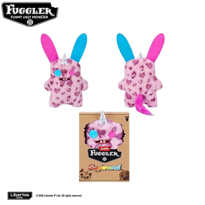 Original Fuggler Baddies Fluffy Buddies Fugglers Nipple Fuggs Soft Plush Toys Plushies Playful Ugly Monsters Fugglercorns Peluche 22Cm