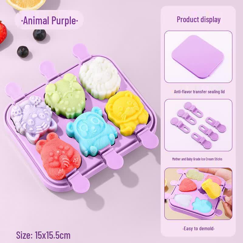 Food Grade DIY Ice Cream & Popsicle Mold