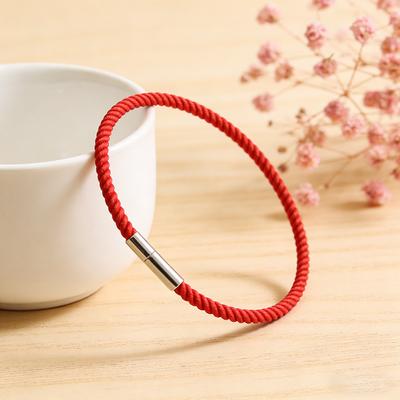 New 7 Colors Lucky Cord Bracelet Men Women Grade A Fabric 3mm Thin String Braclet Wedding Gift Friendship Braslet Pulsera Roja