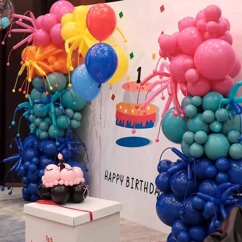 Red, Yellow, Blue, Black Carnival Circus Party Decorations Set for Birthdays, Weddings, and Baby Showers