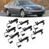 8PCS Floor Carpet Clips 08210 00820 Slip Resistant Black Fit for ES330 ES35 GS300 GS350 GS430 GS450h GS460 GX470 HS250h
