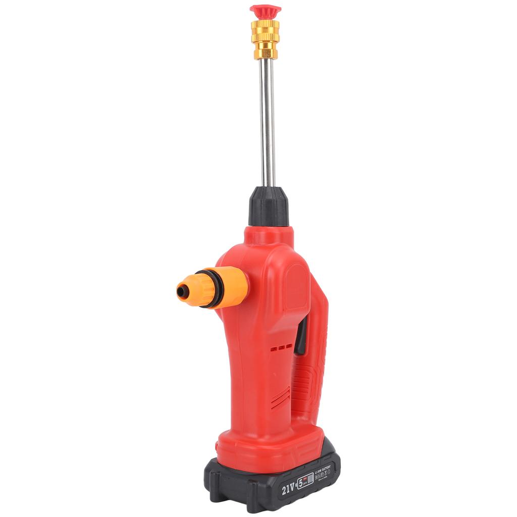 Cordless Pressure Washer IPX7 Waterproof Battery Powered Portable Pressure Cleaner with 180 Degree