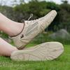 Summer Men's Casual Sports Shoes Genuine Leather Mesh Shoes Octopus Men's Shoes