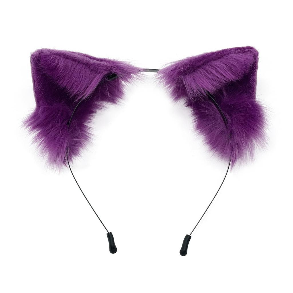Cosplay Animal for Cat Ears Headdress Soft Kitten Ears Headband Kawaii Hair Prop