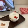 Tasse à Ventre de Chat avec Nœud Rouge Haute Valeur Dessin Animé Mignon Verre Bureau Maison Tasse à Café Jus